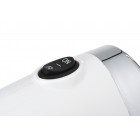 ARDESTO М'ясорубка, 1800Вт, продук.-2кг/хв, 3 решітки + для ковб., кеббе, насадка для томатів, пластик, біло-сріблястий