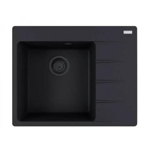 Мийка кухонна Franke Centro, фраграніт, прямокутник, з крилом, 620х500х200мм, чаша - 1, врізна, CNG 611-62 TL, чорний матовий Мийка кухонна Franke Centro, фраграніт, прямокутник, з крилом, 620х500х200мм, чаша - 1, врізна, CNG 611-62 TL, чорний матовий