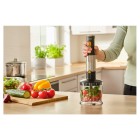 Sencor Блендер заглибний, 1200Вт, 5в1, чаша-800мл, вспінювач молока, чорний