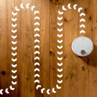 Karcher Робот-пилосос RCV 3, 400Вт, h=9.4см, вологе прибирання, конт пил -0.5л, вода -0.17л, автон. робота до 120хв, вага-3.7кг, НЕРА,+ набір акс., білий