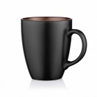 Чашка Ardesto Bolzano, 380мл, кераміка, чорно-коричневий