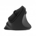 2E Миша MF325 Silent, WL/BT, вертикальна, чорний