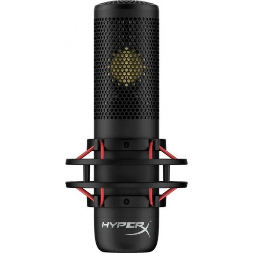 HyperX Мікрофон геймінговий ProCast, Bi, 3-pin XLR, no cable, з поп-фільтром, чорний