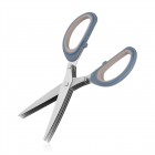 ARDESTO Ножиці кухонні для зелені Gemini, 19.3см, нержавіюча сталь, пластик, сіро-синій