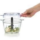 Gorenje Подрібнювач, 500Вт, чаша-1000мл, скло, чорний