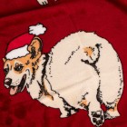 Плед Ardesto Christmas Flannel 160х200см, 100% поліестер, різдвяні коргі Плед Ardesto Christmas Flannel 160х200см, 100% поліестер, різдвяні коргі