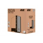2E Gaming Корпус Calleo GB700 без БЖ 2xUSB3.0, 1xUSB2.0, 4x120мм ARGB, VGA 320мм, LCS ready, контролер з пультом, TG Side Window, mATX, чорний