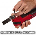 Einhell Багатофункціональний інструмент TC-MG 18 Li-Solo, PXC, акум., 1.4кг, (без АКБ та ЗП)