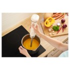 Блендер Sencor заглибний Pulse, 180Вт, 4в1, чаша-700мл, безпровідний, USB-C, капучинатор, біло-рожевий