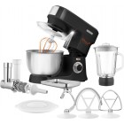 Sencor Кухонна машина 1000Вт, чаша-метал, корпус-пластик, насадок-15, чорний