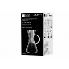 ARDESTO Кемекс для заварювання кави з фільтром Black Mars, 600 мл, боросилікатне скло