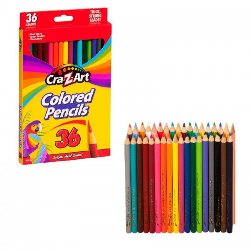 Cra-Z-Art Кольорові олівці 36шт Cra-Z-Art Кольорові олівці 36шт