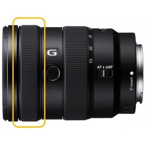 Об'єктив Sony 16-55mm f/2.8 G Чорний