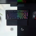 HyperX Клавіатура механічна Alloy Rise 75key, Red, USB-A/WL/BT, EN/UA, RGB, чорний