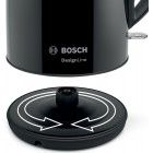 Bosch Електрочайник, 1.7л, метал, чорний