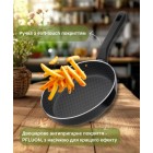 Сковорода глибока Ardesto Gemini Salerno, 26см, алюміній, чорний Сковорода глибока Ardesto Gemini Salerno, 26см, алюміній, чорний