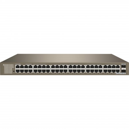 Комутатор TENDA TEG1050F 48xGE, 2xSFP Combo, Некерований