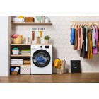 Gorenje Пральна машина фронтальна, 9кг, 1400, A+++, 54,5см, дисплей, інвертор, пара, Wi-Fi, білий