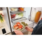 Candy Холодильник з нижн. мороз., 205x66.7х60, холод.відд.-289л, мороз.відд.-120л, 2дв., А++, NF, зона нульова, нерж