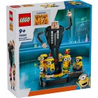 Конструктор LEGO Despicable Me 4 Ґру й посіпаки з кубиків