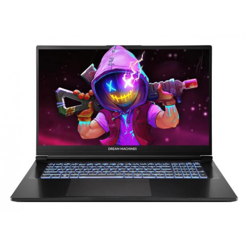 Ноутбук Dream Machines RG5070-17 17.3FHD IPS, Intel U9-275HX, 32GB, F2TB, NVD5070-8, DOS, чорний