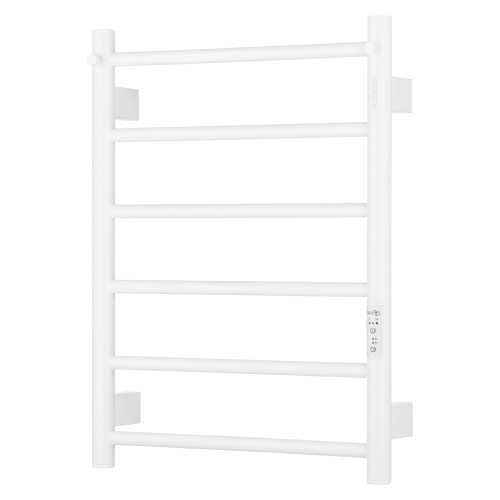 ARDESTO Рушникосушка електрична Classik-TR K з гачками, 570х430х80мм, таймер-регулятор, сталь, білий матовий