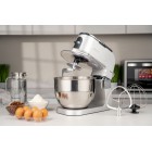 ARDESTO Кухонна машина KMCH-K1500SS/ 1500 Вт/ 6 швидк. + режим Pulse/ чаша 6 л./ блендер 1.5 л./сріблясто-сірий