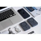 2E Акумулятор портативний літій-іонний Power Bank Wireless QI 10000мА·год, 20Вт, PD, синій