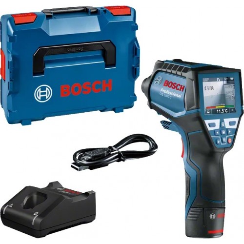Термодетектор Bosch GIS 1000C -40град. до +1000град., ±.0.2град., IP54, 0.54кг, кейс