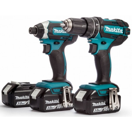 Makita Набір акумуляторного інструменту DLX2131JX1 (DHP482Z,