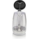 Gorenje Електрочайник 1.7л, 2,200 Вт, strix контроль, скло, білий