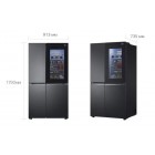 Холодильник LG 414/233 л GC-Q257CBFV Матово-чорний