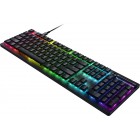 Razer Клавіатура механічна DeathStalker V2 105key, Red Switch, USB-A, EN/RU, RGB, чорний