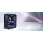 SilverStone Корпус FARA FA511Z-BG, без БЖ, 2xUSB3.0, 3x120mm ARGB fan, TG Side Panel, ARGB light strip, ATX, Black