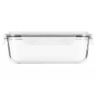 ARDESTO Контейнер для зберігання Gemini 1500 мл, прямокутний, боросилікатне скло ARDESTO Контейнер для зберігання Gemini 1500 мл, прямокутний, боросилікатне скло