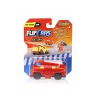 Flip Cars Машинка-трансформер 2 в 1 Пожежний автомобіль і Позашляховик