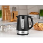 ARDESTO Електрочайник 1.7л, Strix, пластик, чорний матовий