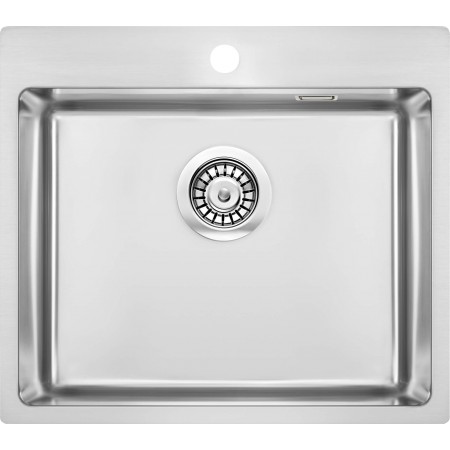 Deante Мийка кухонна Olfato, нерж.сталь, квадрат, без крила,