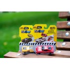 Flip Cars Машинка-трансформер 2 в 1 Чорний спорткар і Класичний спорткар Flip Cars Машинка-трансформер 2 в 1 Чорний спорткар і Класичний спорткар