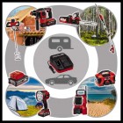 Einhell Зарядний пристрій 18V Power X-Car Charger 3A, PXC, від прикурювача 12В, 0.32 кг