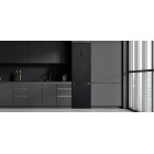 Холодильник LG 277/107 л GW-B509FXUW Чорний матовий