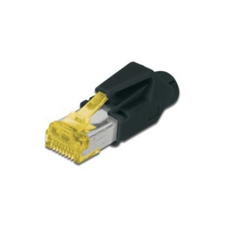 Digitus Конектор RJ45 Cat.6A STP, круглий кабель, з ковпачко