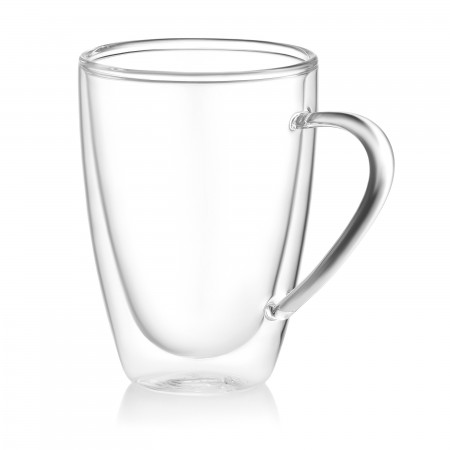 ARDESTO Набір чашок з ручками і подвійними стінками, 430мл, 