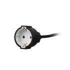 2E Мережевий подовжувач 1XSchuko, 3G*1.5мм, 10м, black 2E Мережевий подовжувач 1XSchuko, 3G*1.5мм, 10м, black