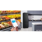 Холодильник LG 277/107 л GW-B509FXUW Чорний матовий