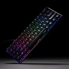 HyperX Клавіатура механічна Alloy Origins 60 61key, Red, USB-A, EN/UA, RGB, чорний HyperX Клавіатура механічна Alloy Origins 60 61key, Red, USB-A, EN/UA, RGB, чорний