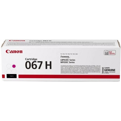 Canon Картридж 067H MF651Cw/MF655Cdw/MF657Cdw/LBP631Cw/LBP633Cdw Magenta (2350 стор.) Canon Картридж 067H MF651Cw/MF655Cdw/MF657Cdw/LBP631Cw/LBP633Cdw Magenta (2350 стор.)