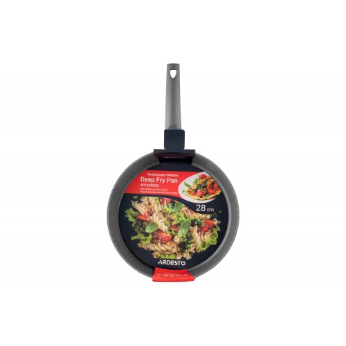 ARDESTO Сковорода Gemini Gourmet Apulia 28 см, сірий, алюміній
