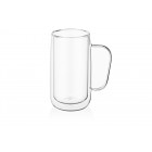 ARDESTO Набір чашок з ручками з подвійними стінками, 400 мл, 2 од., боросилікатне скло ARDESTO Набір чашок з ручками з подвійними стінками, 400 мл, 2 од., боросилікатне скло