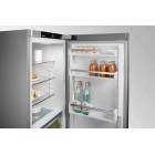 Liebherr Холодильник з нижн. мороз., 201x60x68, холод.від.-266 л, мороз.від.-94л, 2 дв., A++, NF, нерж.